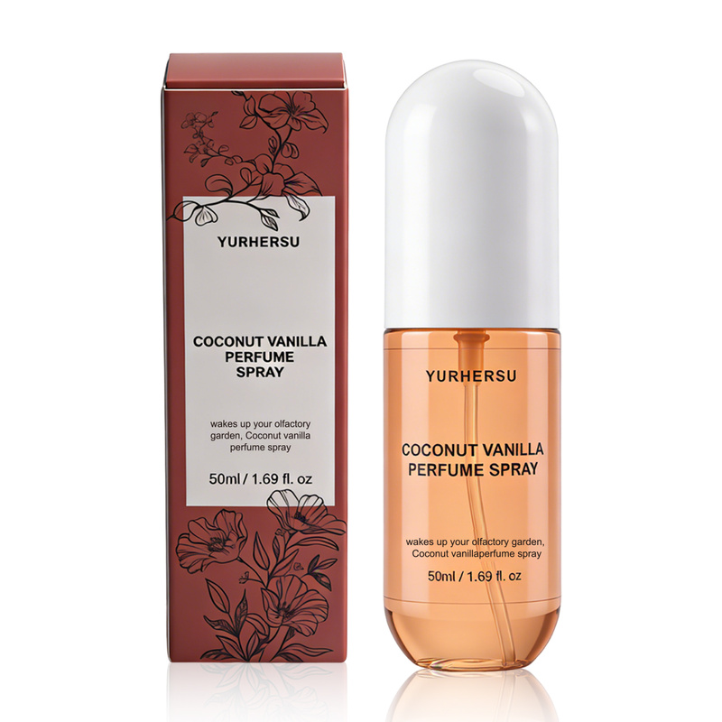 Perfume Fragrance Vanilla - ココナッツバニラ香水スプレー – 長続きする甘いグルマンドの香りのボディミスト、女性のためのデイリーパフューム