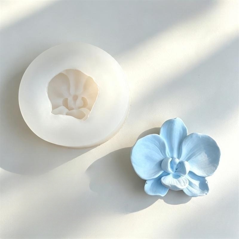 3D 蝶蘭シリコンモールド花型モールドアロマ石膏石膏エポキシ - Perfume Fragrance Oils For Candles のレビューと価格