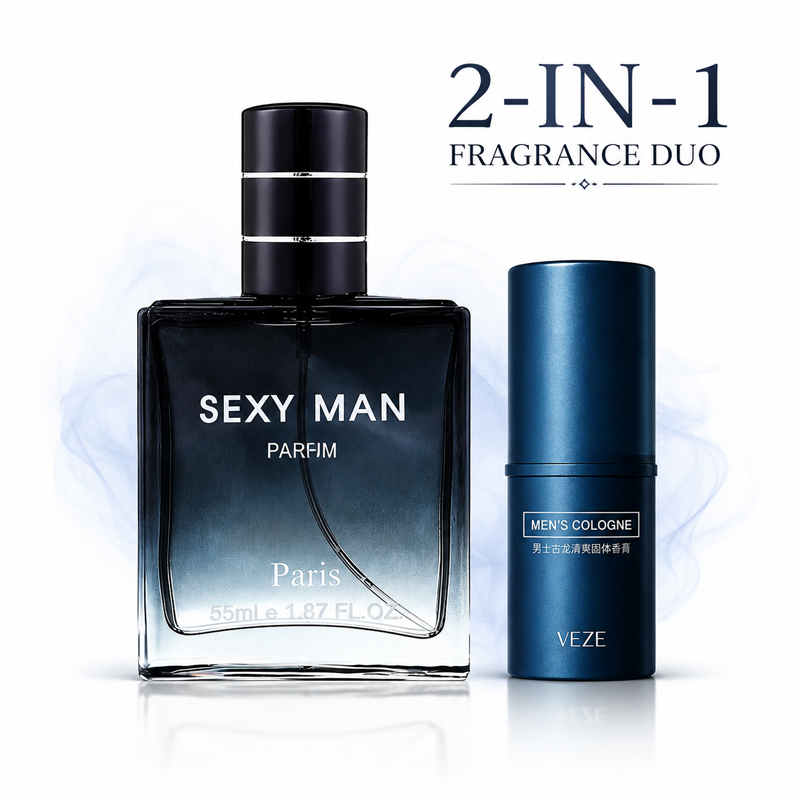 メンズ香水セット 2-in-1 スプレー＆ソリッドコロン 長 - Perfume Fragrance Long Lasting のレビューと価格