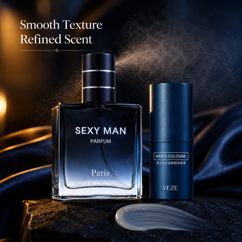 メンズ香水セット 2-in-1 スプレー＆ソリッドコロン 長 - Perfume Fragrance Long Lasting のレビューと価格