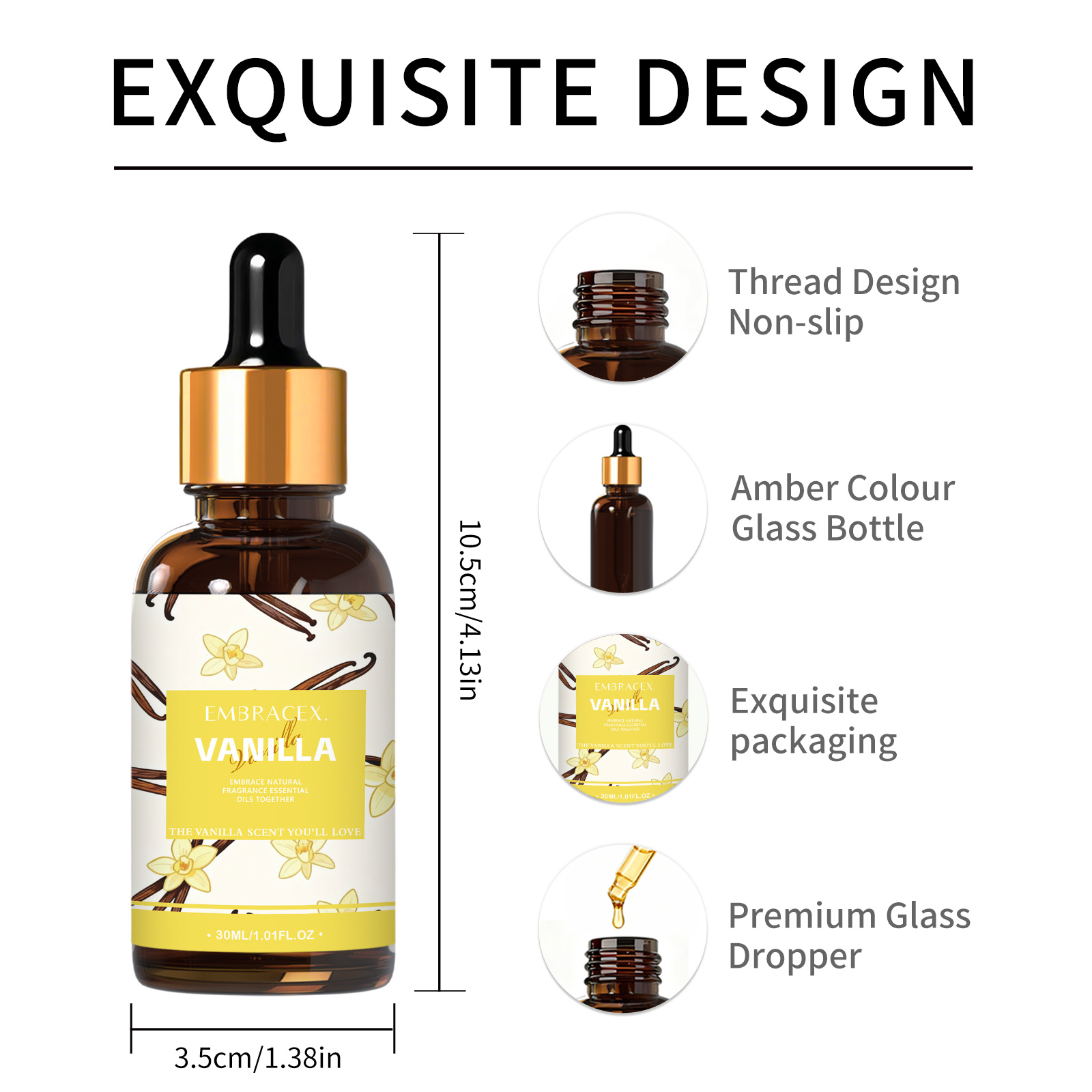 30ml バニラフレグランスオイル ディフューザー用 キャン - Perfume Fragrance Oils For Candles のレビューと価格
