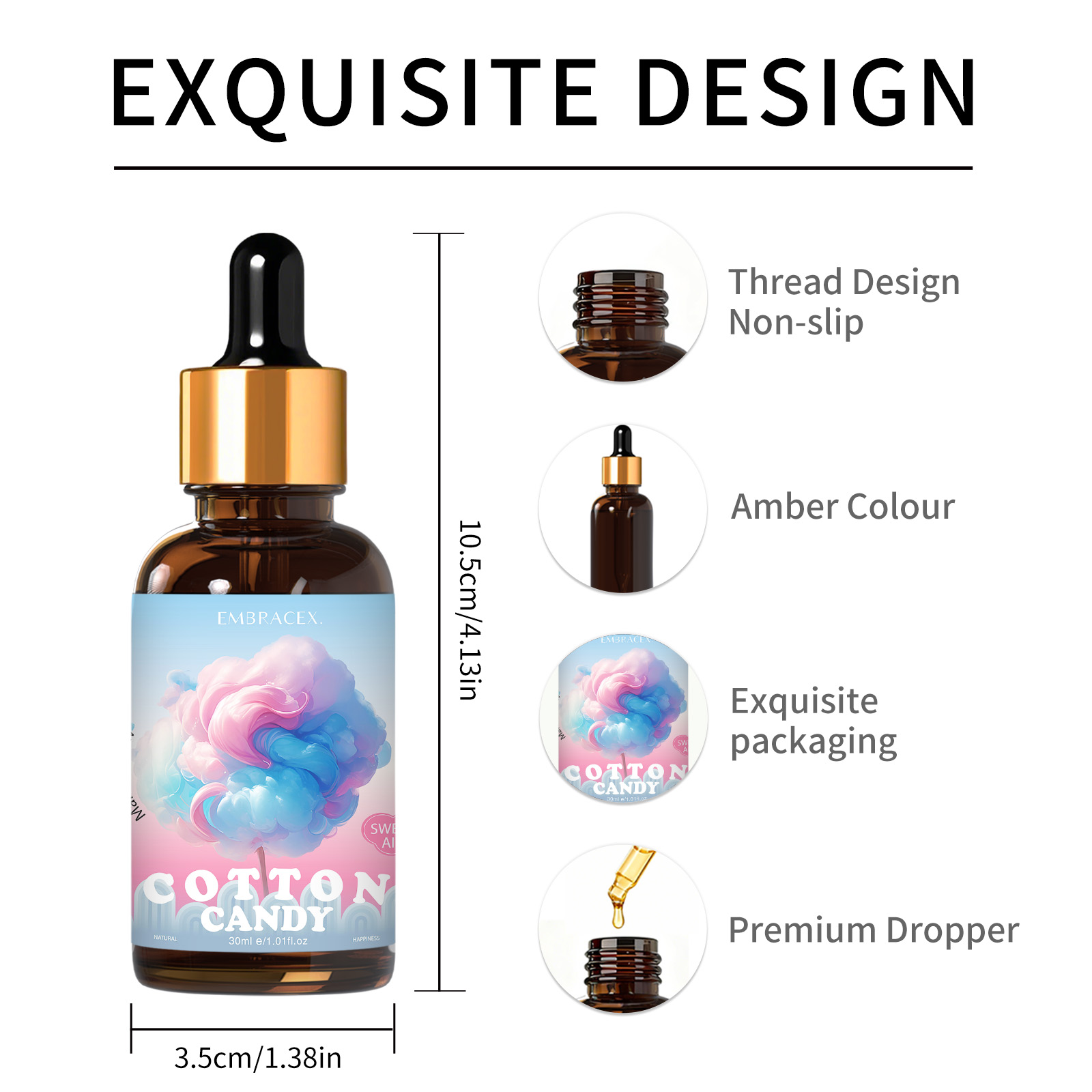 30ml コットンキャンディフレグランスオイル 車用品、DI - Perfume Fragrance Oils For Candles のレビューと価格