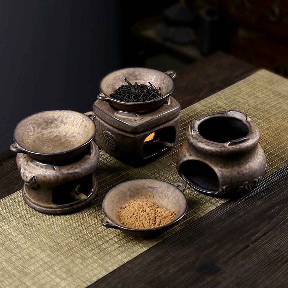 アロマセラピー アロマバーナー 3 in 1 粗陶器 ティー - Perfume Fragrance Oils For Candles のレビューと価格