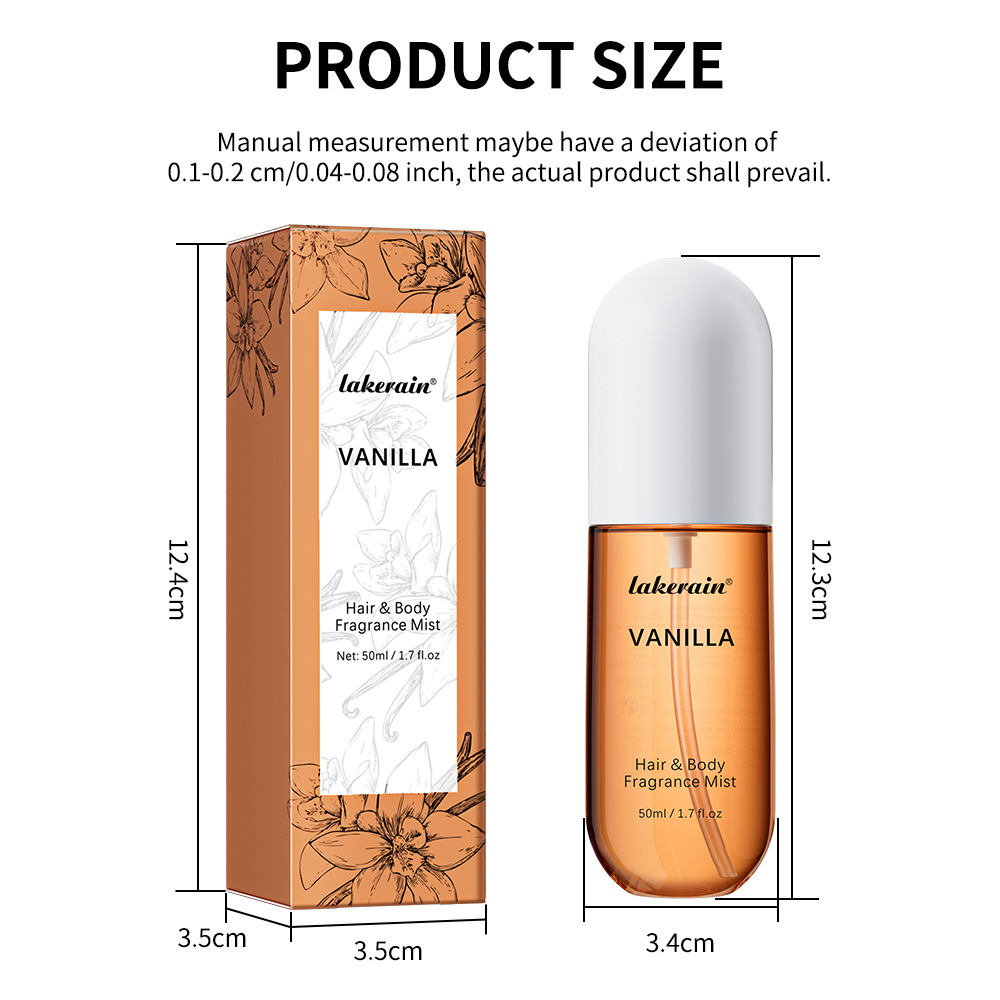50ml バニラローズフレグランススプレー ヘア＆ボディフレ - Perfume Fragrance Vanilla のレビューと価格