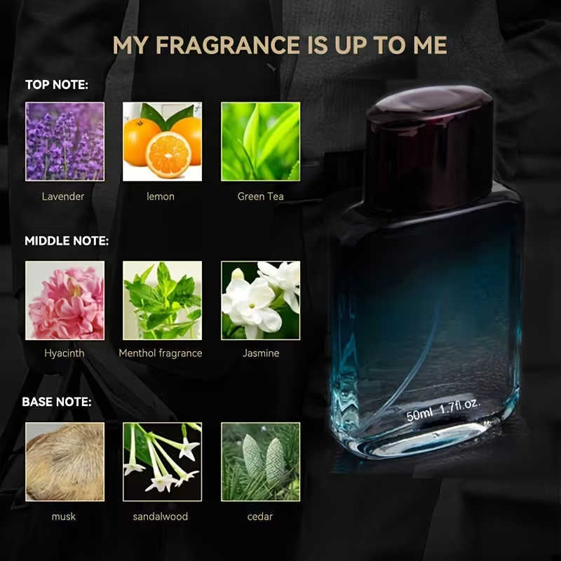 男性用香水、魅惑的なフローラルブーケ（ローズ、ジャスミン、バ - Perfume Fragrance Vanilla のレビューと価格