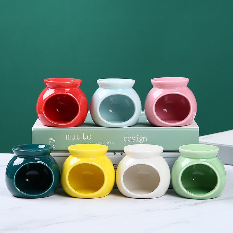 磁器アロマバーナーエッセンシャルオイル Furance ミニ - Perfume Fragrance Oils For Candles のレビューと価格